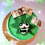 tort marihuana liść